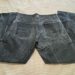 Men's Kuhl Rydr outdoor hiking climbing Vtg Patina Dye workwear pants size 38x33